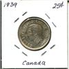 Image 2 : 1939 Canada Silver 25¢