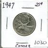 Image 1 : 1947 Canada Silver 25¢