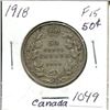 Image 1 : 1918 Canada Silver 50¢