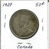 Image 2 : 1929 Canada Silver 50¢ (1.)