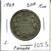 Image 1 : 1929 Canada Silver 50¢ (2.)