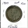 Image 2 : 1929 Canada Silver 50¢ (2.)