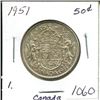 Image 1 : 1951 Canada Silver 50¢ (1.)