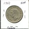 Image 2 : 1951 Canada Silver 50¢ (1.)