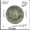 Image 1 : 1967 Canada Silver 50¢ (1.)