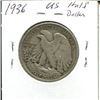 Image 2 : 1936 USA Silver Half-Dollar