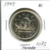Image 1 : 1949 Canada Silver Dollar