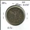 Image 2 : 1881s USA Silver Morgan Dollar
