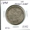 Image 1 : 1898  USA Silver Morgan Dollar