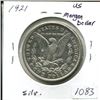 Image 1 : 1921 USA Silver Morgan Dollar