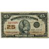 Image 1 : 1923 Dominion of Canada 25¢ Shinplaster, Campbell/Clark, 668865
