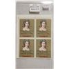 Image 2 : Corner Block of 4 Canada 1973 Royal Visit Stamps. Mint.