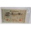 Image 1 : German Empire. 1910 1000 Mark Reichsbanknote. VF+.