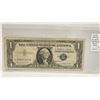 Image 1 : U.S.A.  1957A Silver Certificate. Blue Seal. You used to be able to demand a silver dollar in exchan
