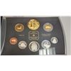 Image 1 : 8-coin 2002 Special Edition Golden Jubilee Proof Set. The Sterling Silver Dollar has 24k gold platin
