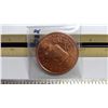Image 2 : Copper Round .999 Fine 1AVDPoz "Zodiac Taurus"