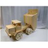 Image 3 : Large Handmade Wooden Dump Truck