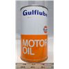 Gulflube Motor Oil Tin