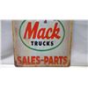 Image 3 : Mack trucks service sales - parts metal sign
