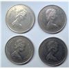 Image 2 : set of 4, Canada 1873-1973 Horse quarters