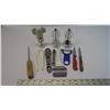 Image 1 : Salt & Pepper shaker & assorted kitchen utencils/measuring spoons