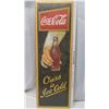 Image 1 : wooden Coca-Cola sign "Ours is Ice Cold