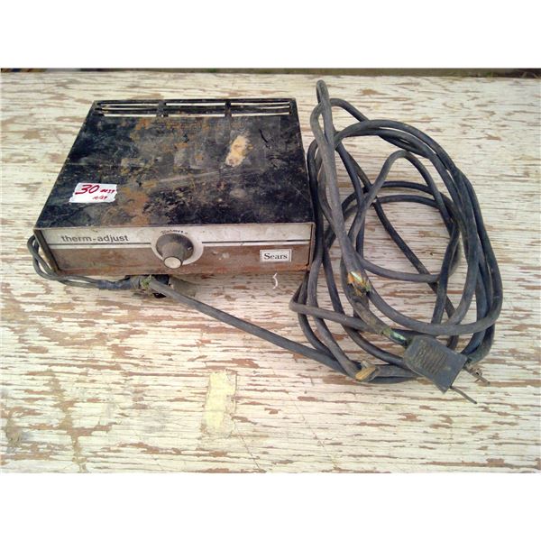 Vintage car warmer - works