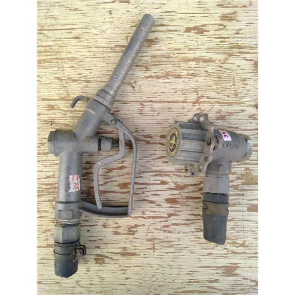 Fuel tank valve & nozzle