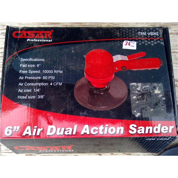 Air dual action sander