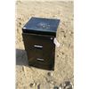 Image 2 : Small black filing cabinet