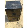 Image 4 : Small black filing cabinet