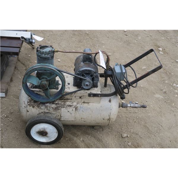 Tan Portable air compressor model #46