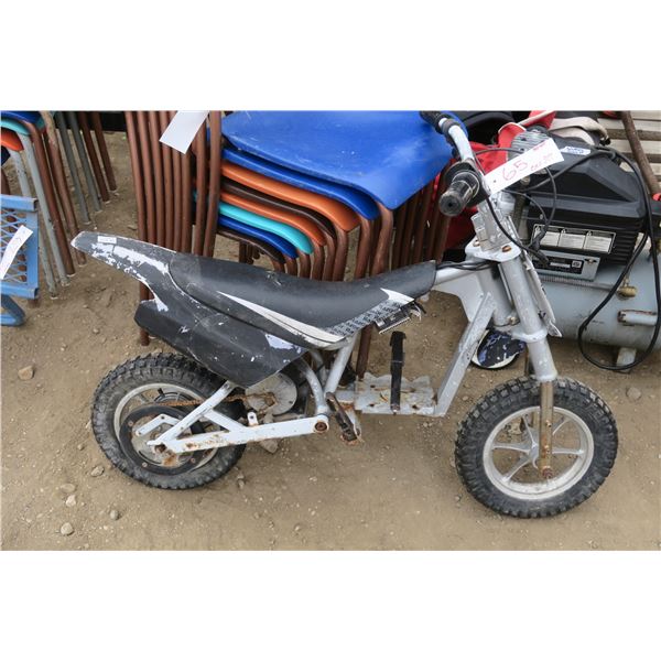 electric min dirtbike, no battery