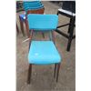Image 9 : 8- plastic back & seat chairs