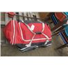 Image 9 : Hockey bag full of varous equipment, adult & youth size