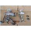 Image 1 : 2 hand crank meat grinders