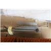 Image 8 : Misc lot, blind slats, heavy duty hinges, broom head