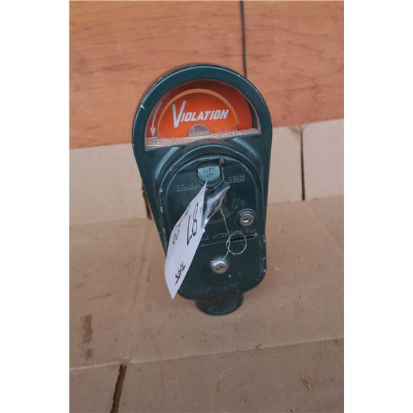 Vintage Rhodes parking meter