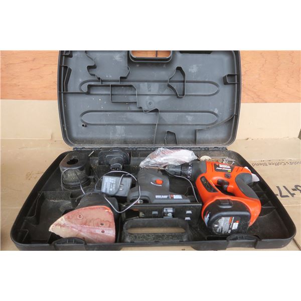 Black & decker Firestorme drill & acc combo