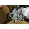 Image 5 : box of misc electrical fittings