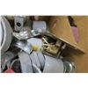 Image 8 : box of misc electrical fittings