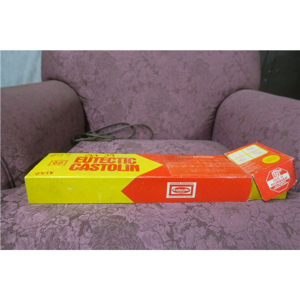 box of Camfertrode, 4mm welding rods