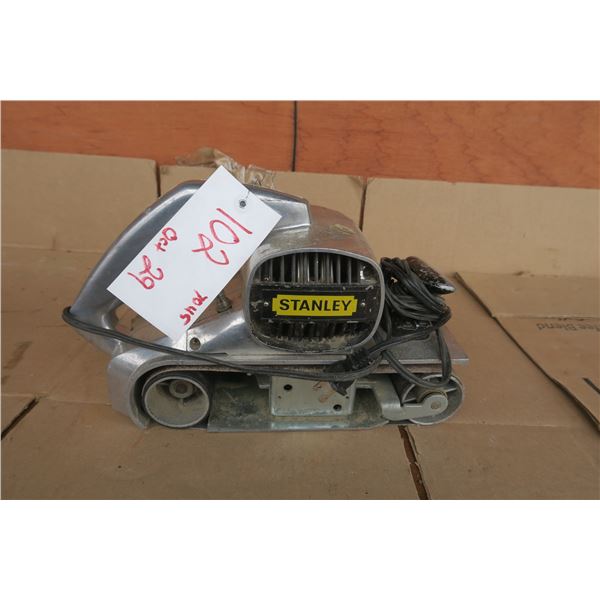 Stanley Chrome belt sander