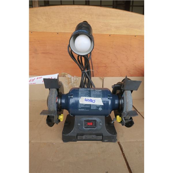 Mastercraft 6" bench grinder