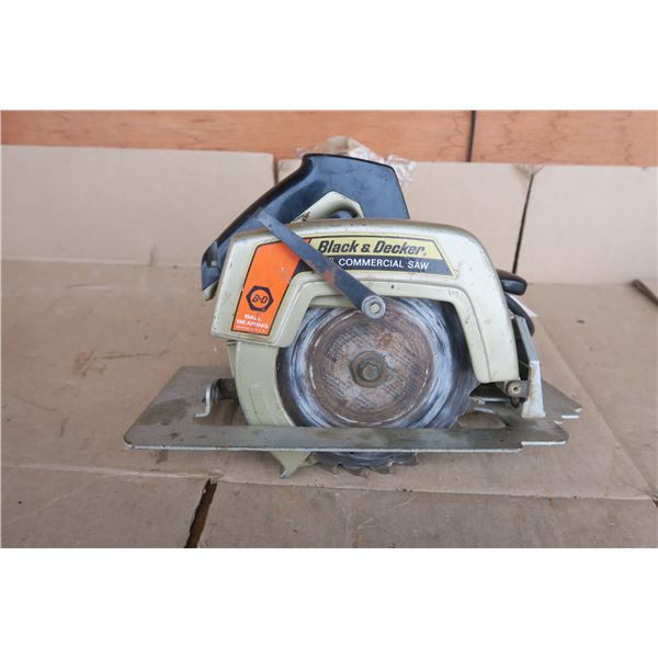 Black & decker 7-1/4" skill saw