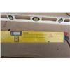 Image 2 : 2- levels - yellw laser level & white 24" level.