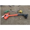 Image 1 : 2 - weed wackers, small yellow one and a black & decker weed eater