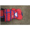 Image 4 : fishing lot, 2- life jackets, fishing poles
