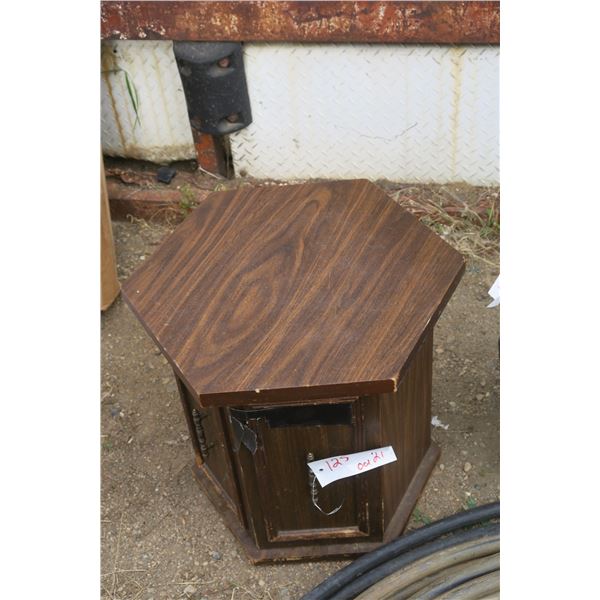 Hexigon nightstand