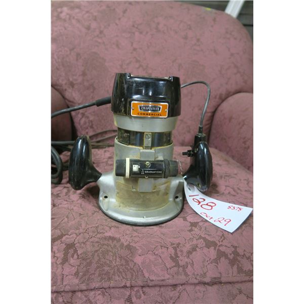 Craftsman commercial router